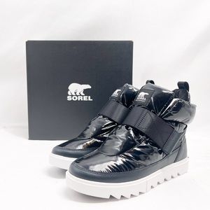 SOREL JOAN OF ARCTIC NEXT LITE STRAP PUFFY BOOTS